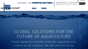 What Aquaticeco.com website looked like in 2016 (7 years ago)