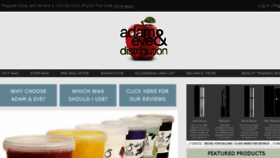 What Adamandevedistribution.co.uk website looked like in 2016 (8 years ago)