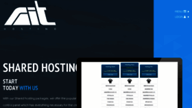 What Ait.hosting website looked like in 2016 (8 years ago)