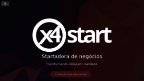 What Agenciax4.com.br website looked like in 2016 (7 years ago)