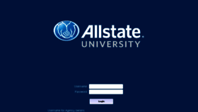 What Allstateuniversity.com website looked like in 2016 (7 years ago)