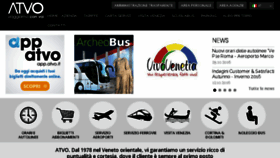 What Atvo.it website looked like in 2016 (9 years ago)