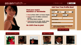 What Asianmatch.com website looked like in 2016 (7 years ago)