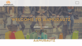 What Aamurautz.com website looked like in 2016 (7 years ago)