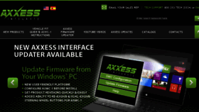 What Axxessinterface.com website looked like in 2016 (7 years ago)