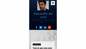 What Alexandredelvalle.com website looked like in 2016 (7 years ago)
