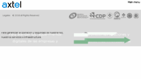 What Axtelcorp.mx website looked like in 2016 (8 years ago)