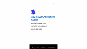 What A2zcellular.com website looked like in 2016 (7 years ago)