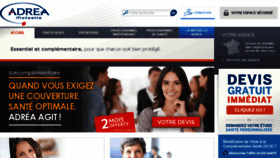 What Adrea-mutuelle-alpesdauphine.fr website looked like in 2016 (7 years ago)