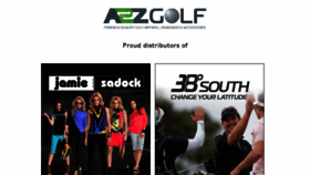 What A2zgolf.com.au website looked like in 2016 (7 years ago)