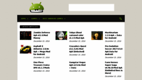 What Apkmoded.com website looked like in 2016 (7 years ago)