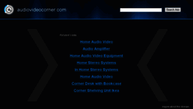 What Audiovideocorner.com website looked like in 2016 (7 years ago)
