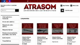 What Atrasom.com.br website looked like in 2016 (7 years ago)