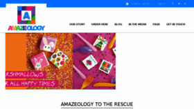 What Amazeology.com.au website looked like in 2016 (7 years ago)