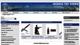 What Agora-tec.de website looked like in 2016 (7 years ago)