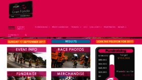 What Amysgranfondo.org.au website looked like in 2016 (7 years ago)