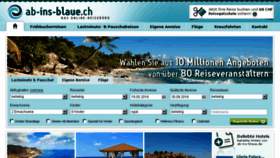 What Ab-ins-blaue.ch website looked like in 2016 (7 years ago)