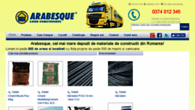 What Arabesqueonline.ro website looked like in 2016 (7 years ago)
