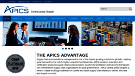 What Apics-cjer.org website looked like in 2016 (7 years ago)