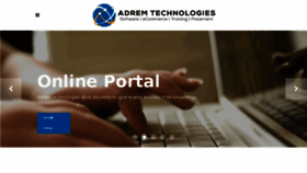 What Adremtec.com website looked like in 2016 (7 years ago)