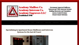 What Academymailbox.com website looked like in 2016 (7 years ago)