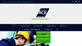 What Acelifts.com website looked like in 2016 (7 years ago)