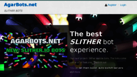 What Agarbots.net website looked like in 2016 (7 years ago)