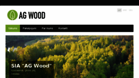 What Agwood.lv website looked like in 2016 (7 years ago)