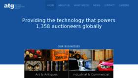 What Auctiontechnologygroup.com website looked like in 2016 (7 years ago)
