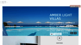 What Amberlightvillas.com website looked like in 2016 (7 years ago)