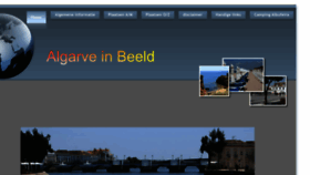 What Algarveinbeeld.com website looked like in 2016 (7 years ago)