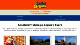 What Absolutelychicagosegway.com website looked like in 2016 (7 years ago)