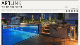 What Artlink.com website looked like in 2016 (7 years ago)