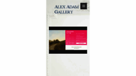 What Alexadamgallery.com website looked like in 2016 (7 years ago)