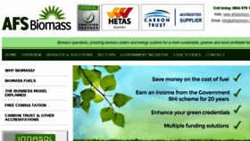 What Afsbiomass.com website looked like in 2016 (7 years ago)