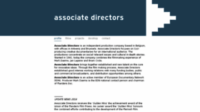 What Adirector.eu website looked like in 2016 (7 years ago)