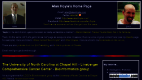 What Alanhoyle.com website looked like in 2016 (7 years ago)