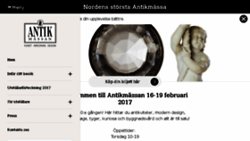 What Antikmassan.se website looked like in 2016 (7 years ago)