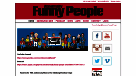 What Abnormallyfunnypeople.com website looked like in 2016 (7 years ago)