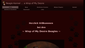What A-wisp-of-my-desire.de website looked like in 2016 (7 years ago)