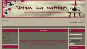 What Ahlanwasahlan.org website looked like in 2016 (7 years ago)