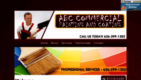 What Abccommercialpainting.com website looked like in 2016 (7 years ago)