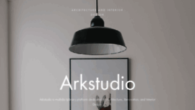 What Arkstudio.pt website looked like in 2016 (7 years ago)