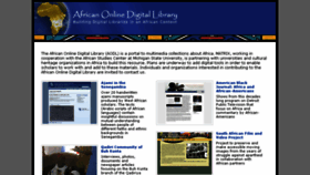 What Aodl.org website looked like in 2016 (7 years ago)