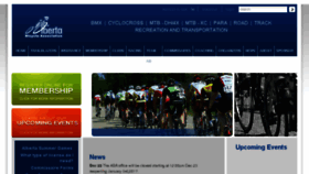 What Albertabicycle.ab.ca website looked like in 2016 (9 years ago)