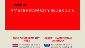 What Amsterdamcityindex.nl website looked like in 2016 (7 years ago)