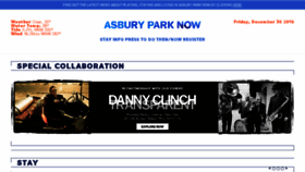 What Asburyparknow.com website looked like in 2016 (7 years ago)