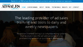 What Ads-on-line.com website looked like in 2016 (7 years ago)