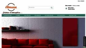 What Atmosse.fr website looked like in 2017 (9 years ago)