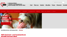 What Awo-sachsen-west.de website looked like in 2017 (7 years ago)